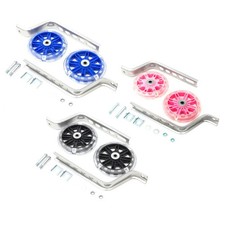 Universal Flashing Bicycle Stabilisers Kids Bike Training Wheels 12 - 20 Inch