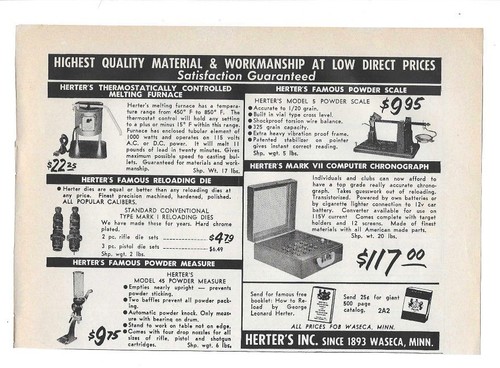 1966 herter gun - 1966, supply