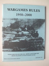War games rules 1950 2000 - war, 1950-2000