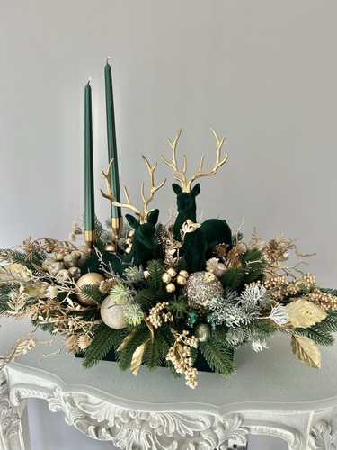 Christmas centerpiece elegant - christmas,