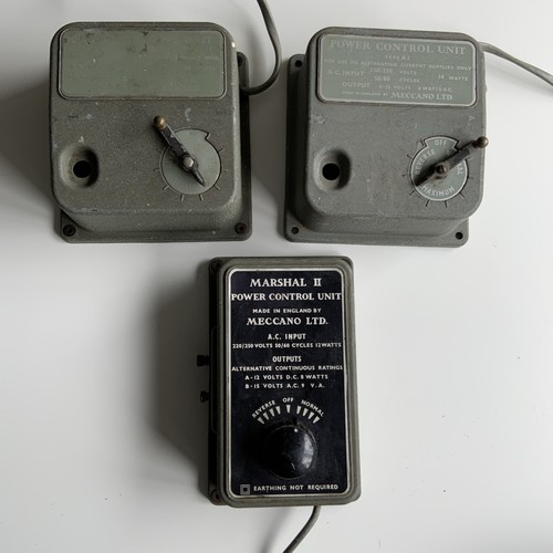Meccano power control units - units,