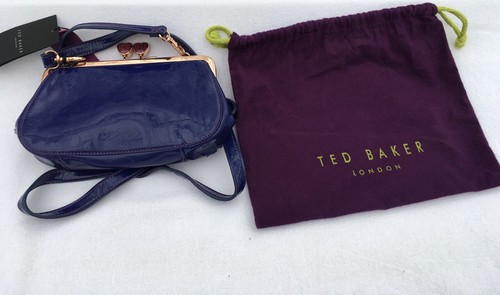 Ted baker navy blue patent - ted,