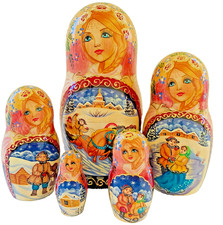 Nesting Doll "Christmas is