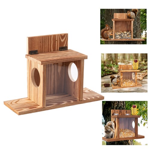Carbonized wood squirrel - carbonized,