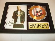 EMINEM   SIGNED  DISC  FRAMED