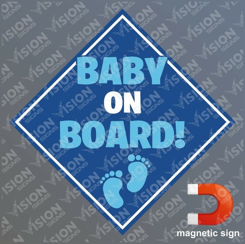 Baby board sign magnetic - board,
