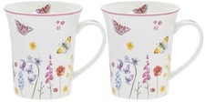 Butterfly Garden China Mugs