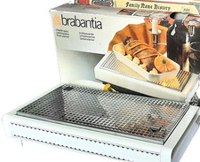 BRABANTIA TABLE TOP FOOD WARMER - TWO NITE LIGHTS - 33 x 18 cm - LOW USE & CLEAN