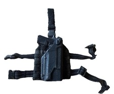 Hot Toys 1/6 Scale Dam Terminator John Connor Pistol And Dropdown Holster