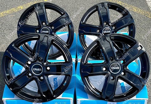 Black cobra alloy wheels - black,