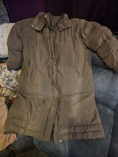 Ladies Winter Coat Maternity Baby Wearing Padded Puffer Size 18