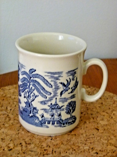 Just mugs willow pattern - willow, 10cm