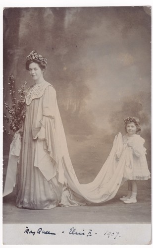 Edwardian may queen girl - may,