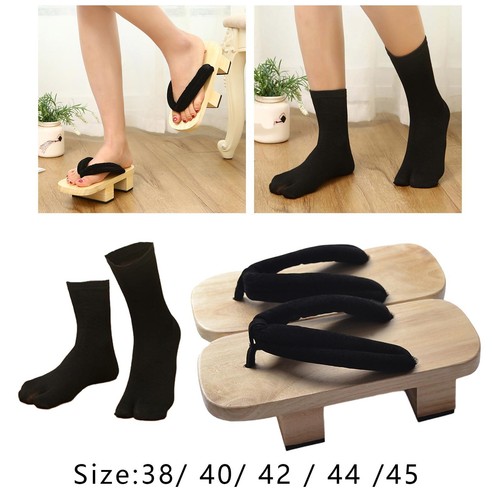 Japanese wooden clogs casual - japanese,