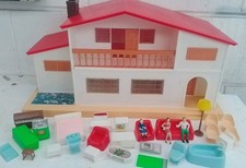 Vintage Blue Box Dolls House