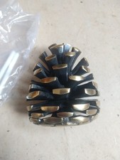 Solid brass Pine Cone door knocker by Black Country metal works