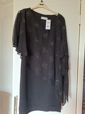 Wallis Petite Dress 14 Black