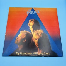 The POLICE : Zenyatta Mondatta : uk a&m vinyl LP 1980 - VG+ - FREE POSTAGE