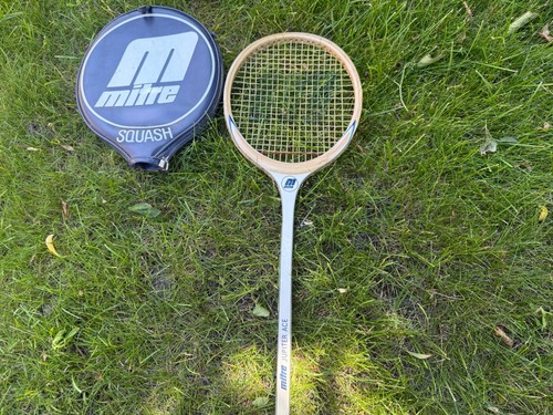 Vintage squash raquet - raquet, the