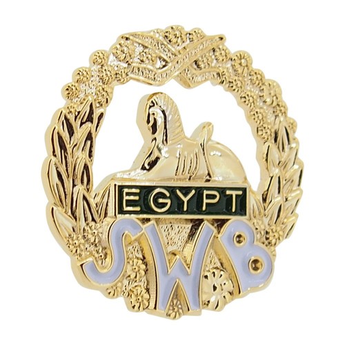 South wales borderers lapel - south,