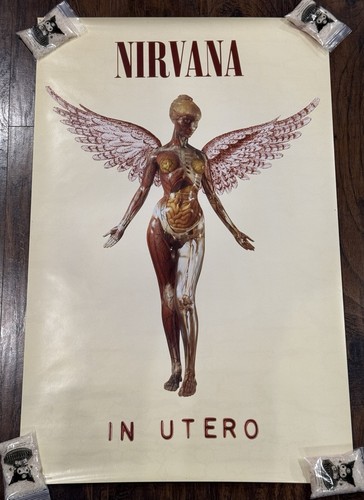 Nirvana utero poster 1993 - utero, ©1993