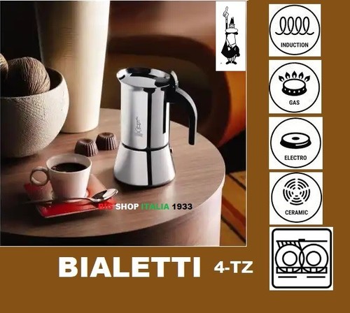 Bialetti coffee maker - coffee, cups