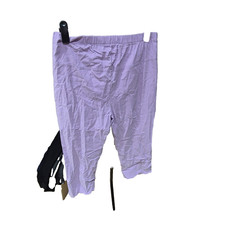 Ladies Lilac Cropped Pants