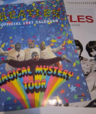 2 Beatles Calendars Official Magical Mystery Tour 1997 & Unofficial Beatles 2006