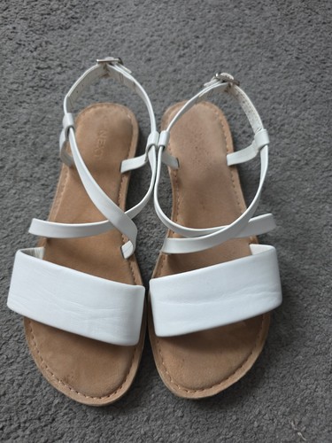 Next girls white sandals size - next,