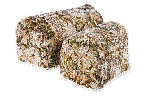 Floral tapestry arm caps - tapestry, chair