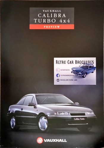 Vauxhall calibra turbo - vauxhall, 4x4
