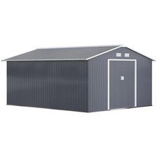 13 x 11ft Metal Garden Shed
