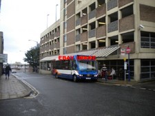 PHOTO  AN OPTARE SOLO OPERATED BY STAGECOACH ON THE 34 TO MINNIS BAY WAITS ON LE