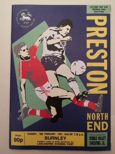 1991 preston north end v - preston,
