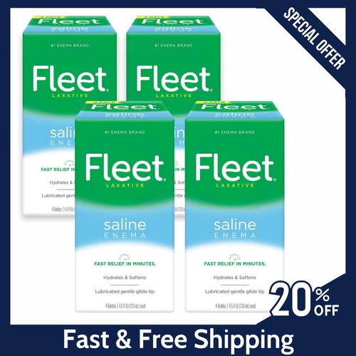 Fleet laxative saline - saline, enema