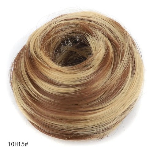 Synthetic clip messy hair - messy,