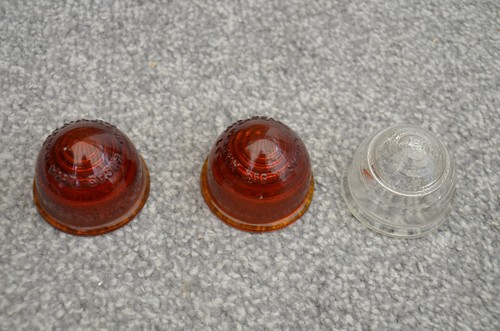 Lucas l594 clear amber glass - l594,
