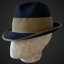 Habig Fedora Trilby Hat Black