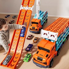 Race track transport truck - track,