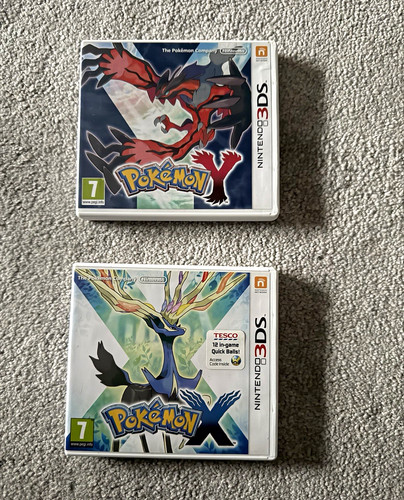 Pokémon y nintendo - y,