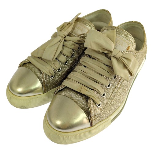Prada glitter sneakers - prada, size