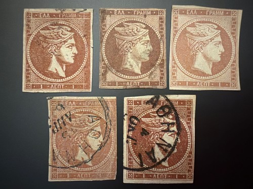 Greece hermes head - greece, lepton