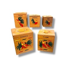 Set of 5 Nesting Wooden