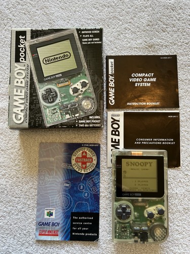 Nintendo game boy - boy, pocket