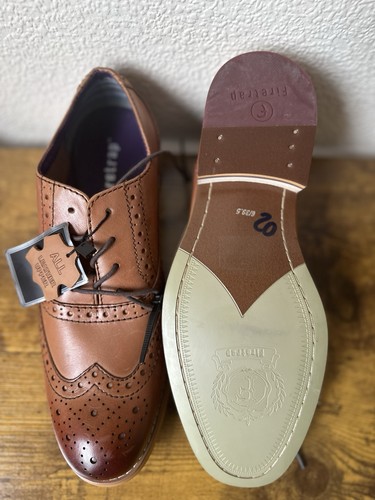 Firetrap mens tan leather - tan,
