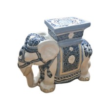 Large Vintage Ceramic Indian