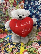 Card Factory Grey Teddy Bear