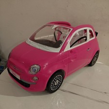 Barbie Fiat 500 Hot Pink Car