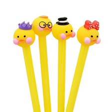 2 Pcs Duck Gel Pens Black Ink