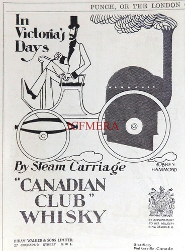 Canadian club years old - '7, old'